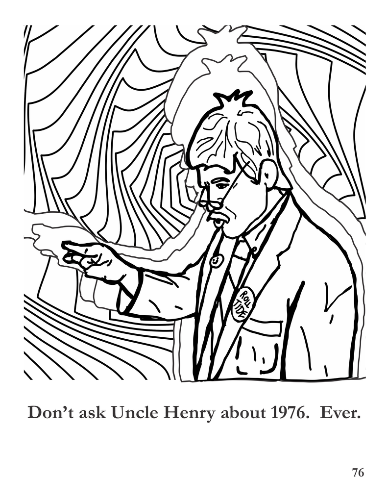 Uncle Henry coloring page- 1976.